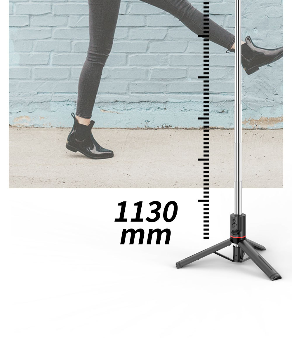 New mobile phone selfie stick Bluetooth extended floor-standing 1.6m live streaming beauty enhancement with light photography reinforced anti-shake tripod pic 9