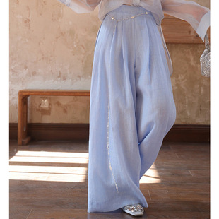 New Chinese-style summer white dress for women, long dress with texture, improved traditional Chinese style, cheongsam, lace and three-dimensional embroidery pic 7