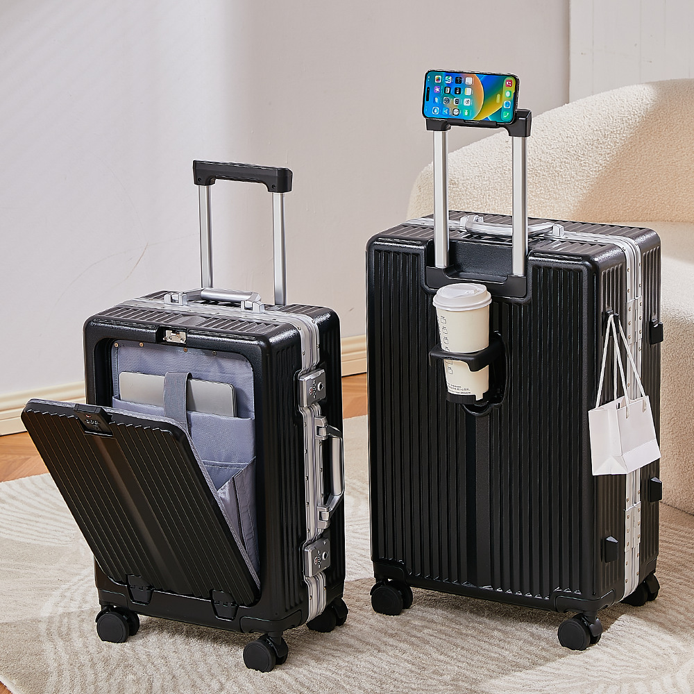 铝框行李箱20寸登机箱28寸抗摔大容量旅行箱24寸拉杆箱密码箱详情2