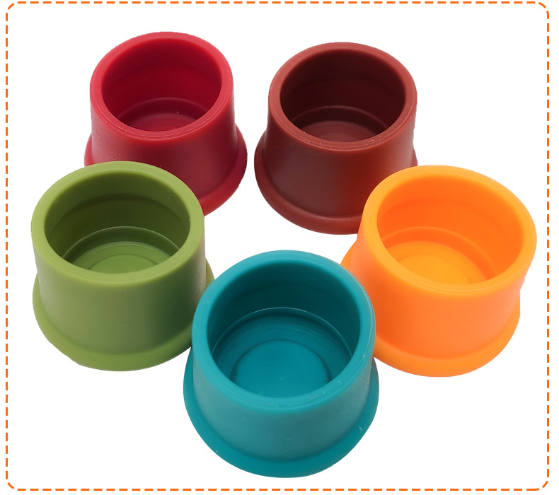 Kitchen candy, colored fresh-keeping bottle caps, flat wine stoppers, seasoning bottle stoppers, silicone wine stoppers, beer and red wine sealed bottle stoppers pic 8