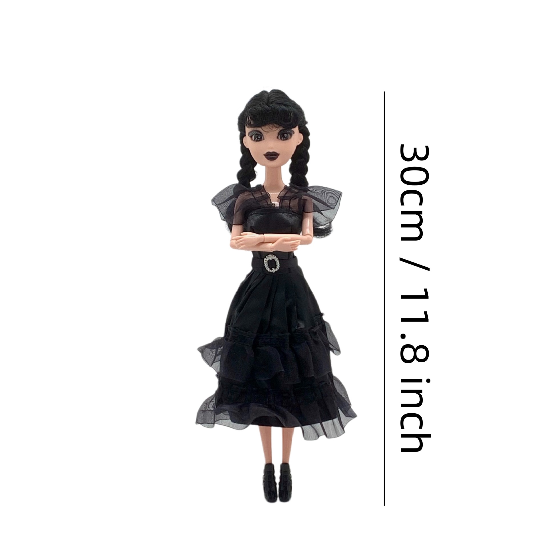 Wholesale of Wednesday Addams dolls from a manufacturer of cross-border American TV series and foreign trade toys pic 5