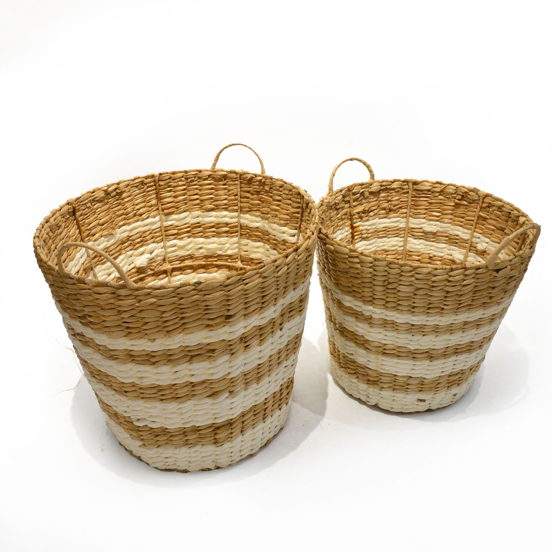 特价清仓桌面收纳托盘杂物钥匙收纳筐果茶几零食编织筐仿藤编织盒详情14