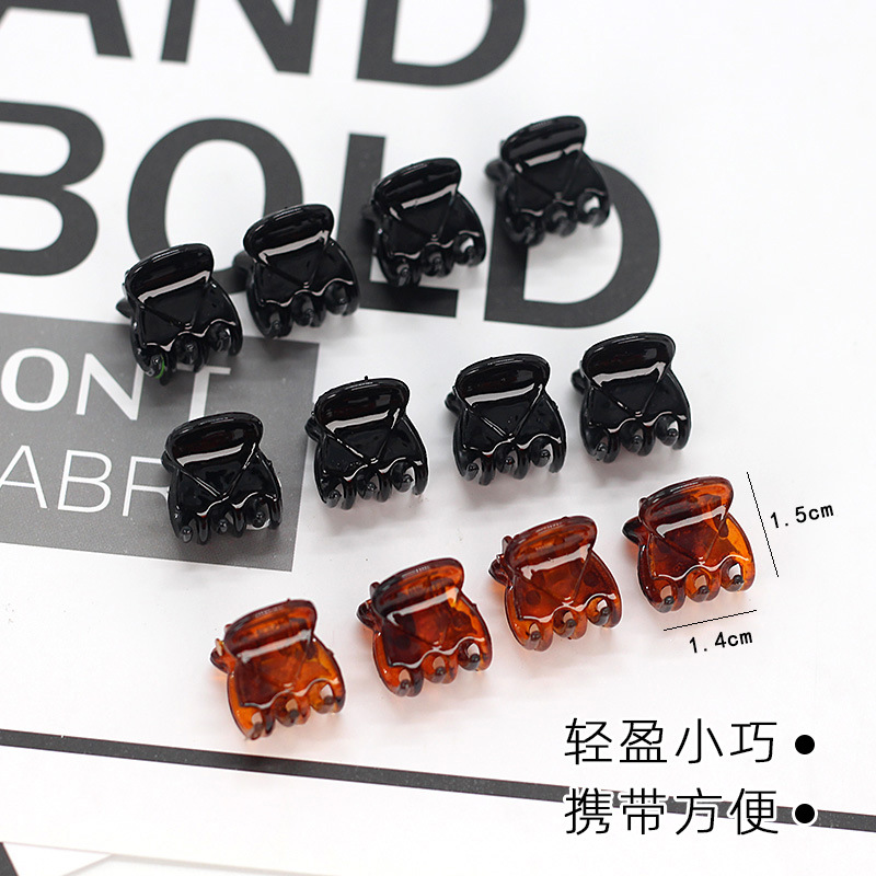 1.5cm小发夹小巧精致头发夹子女抓夹发抓韩国优雅气质刘海夹卡子详情10