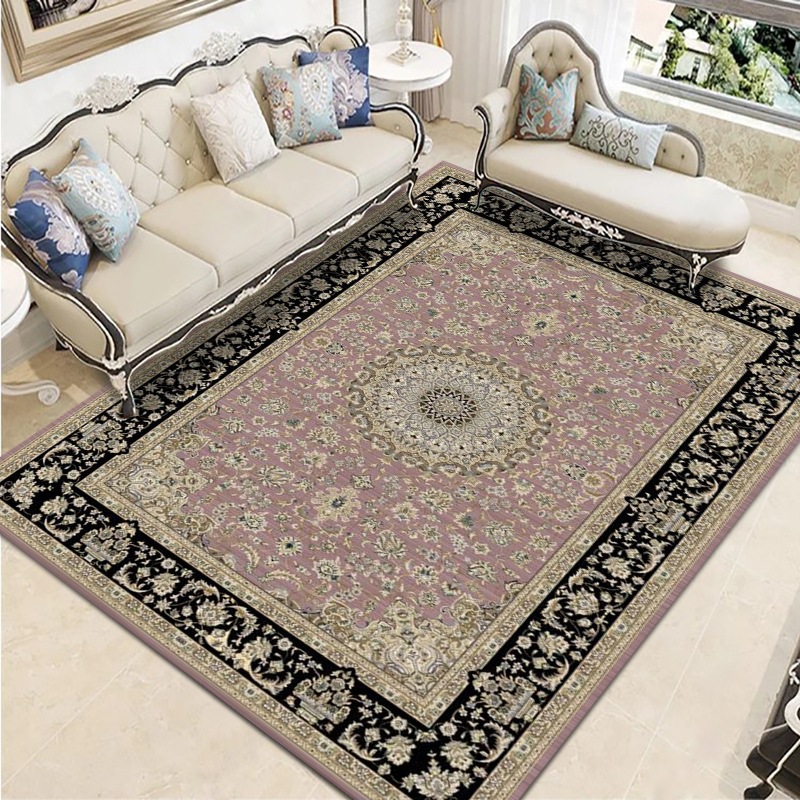 Nordic-style Persian carpet floor MATS, household full coverage washable living room carpets, door floor MATS, bathroom and toilet absorbent MATS, anti-slip floor MATS pic 5
