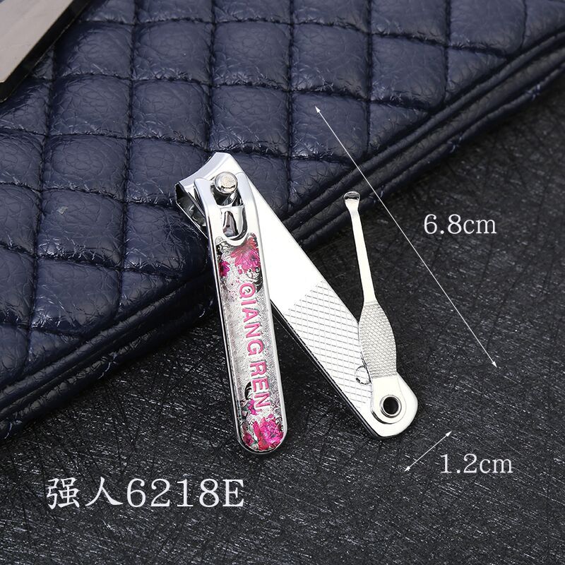 Wholesale Qiangren T6218E large nail clippers, finger cutters, stainless steel nail clippers, sharp and durable for nail and nail care pic 10