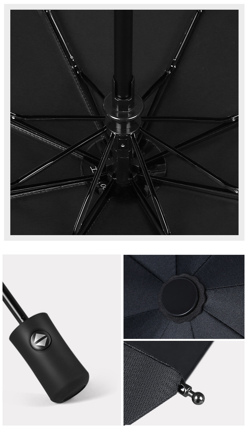 Bulk wholesale of fully automatic umbrellas, all-weather and all-weather sunshades, folding sun protection umbrellas, LOGO gifts, advertising umbrellas pic 14