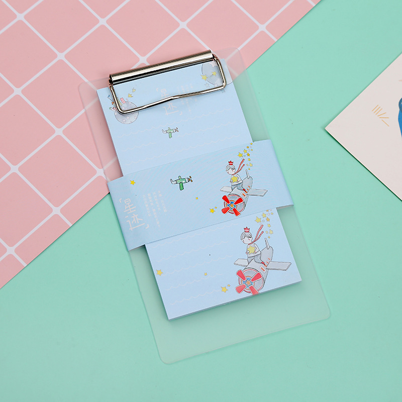 Sticky note paper, small Daisy board, clip-on sticky notes, cute cartoon sticky note book, simple student note-taking sticky note customization pic 19