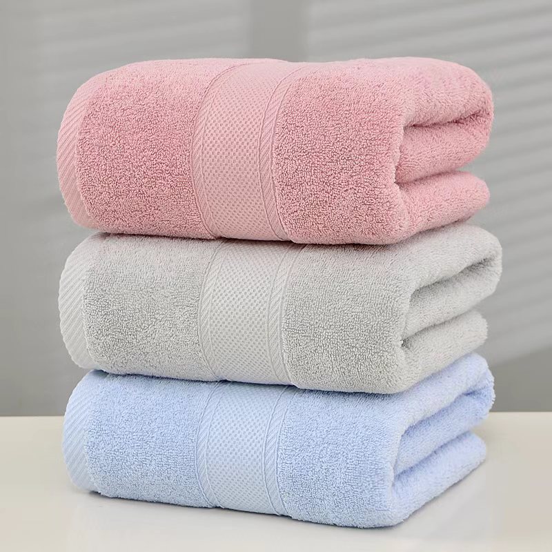 Pure cotton face towel, all-cotton Class a absorbent and non-shedding bath towel, Gaoyang wholesale towel, customized LOGO pic 6