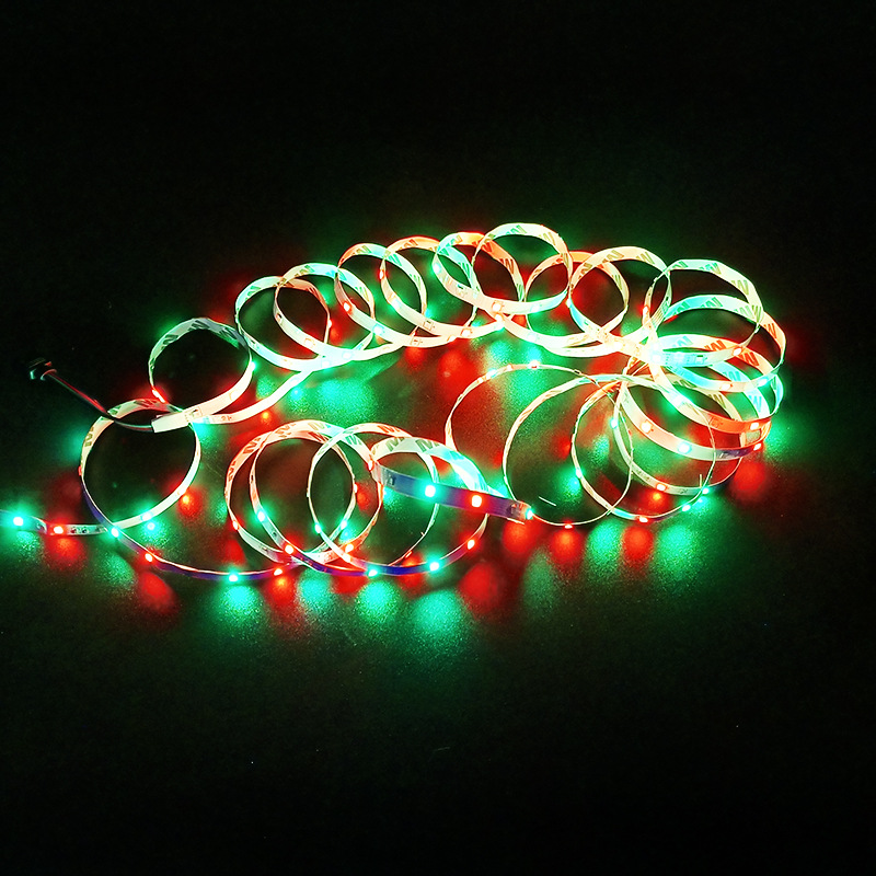 LED2835RGB soft light 12V54 light bare board engineering type light strip RGB seven-color advertising decorative flexible light strip pic 16