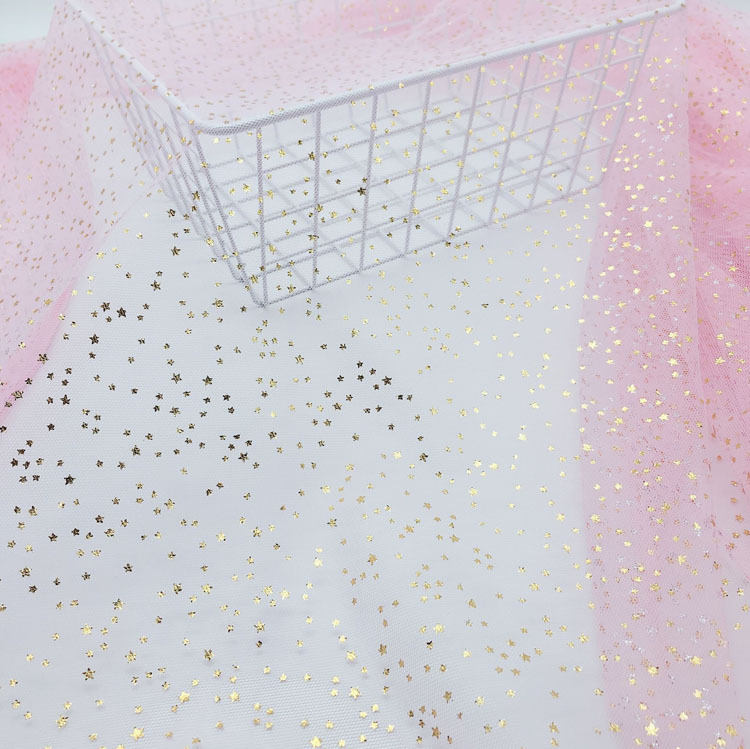 36A hexagonal star mesh fabric, starry sky fabric, stage costume fabric, diy handmade headwear accessories, hair flowers, props pic 16