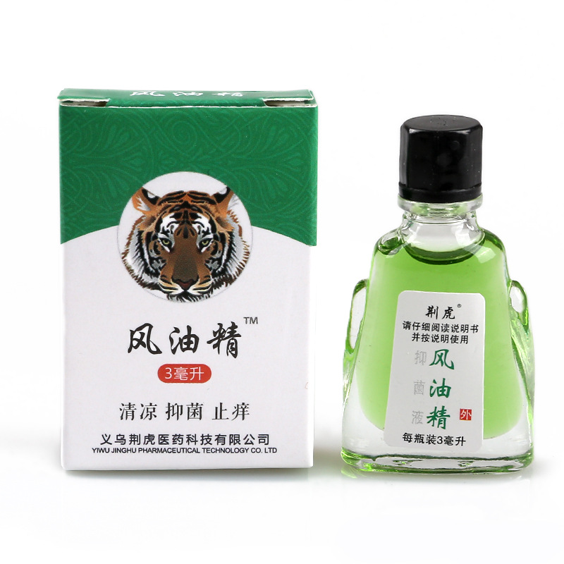3/6/12ml Jinghu brand Wind Oil Essence Roll-on Cooling Oil Wanjin Tiger Head Refreshing and Invigorating Factory Wholesale pic 14