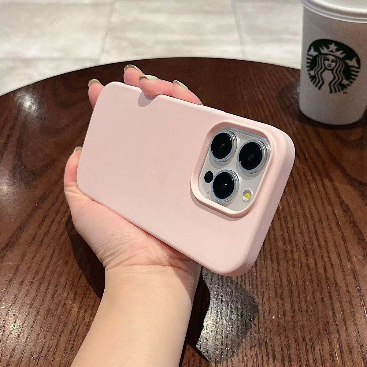 适用全包16苹果15液态硅胶13手机壳14简约15Pro防摔15Promax网红详情13