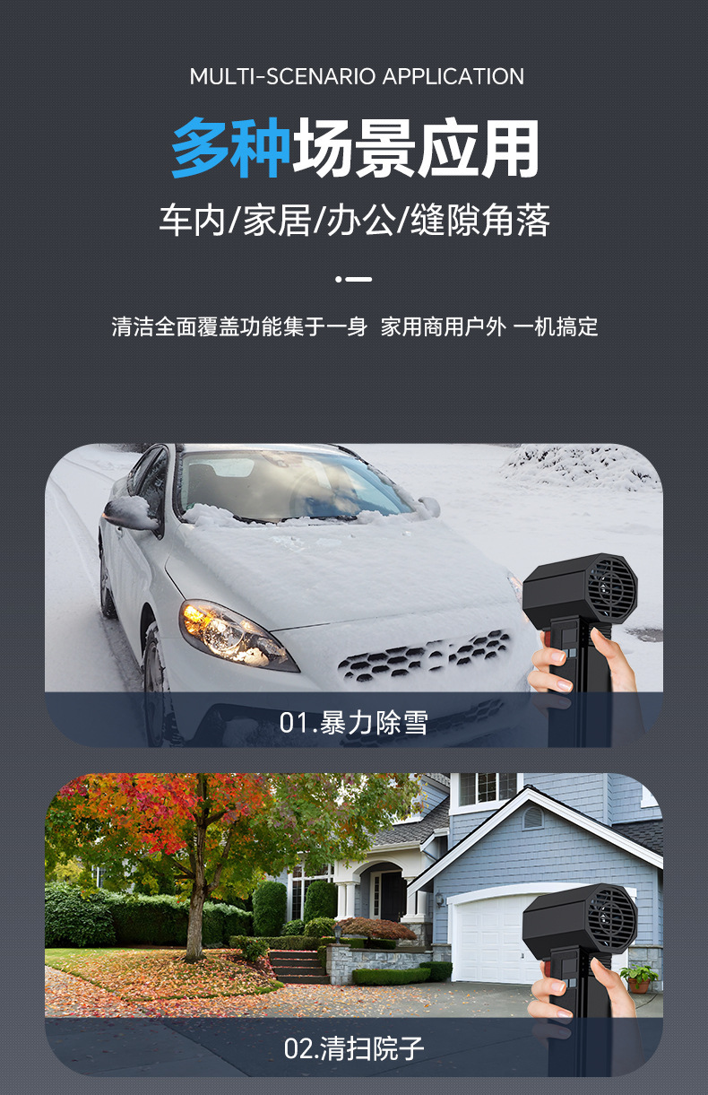 暴力涡轮风扇无线户外吹尘机涵道高速涡轮扇电动户外吹尘洗车器详情7
