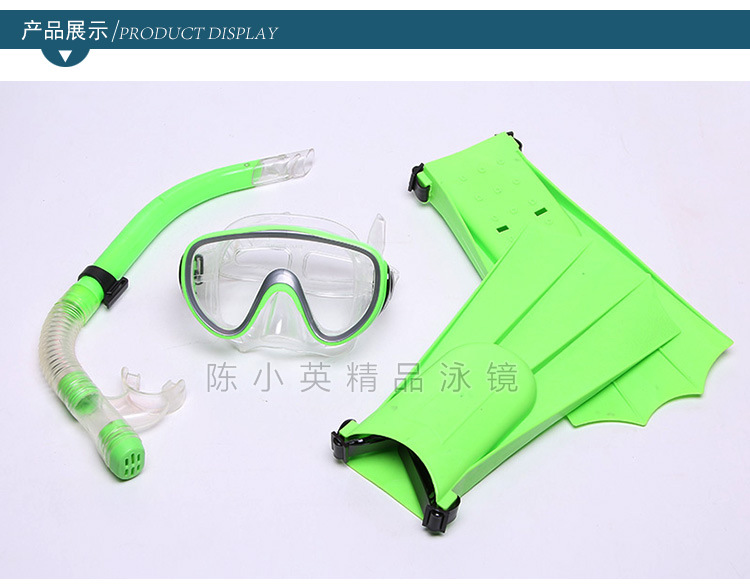 Factory direct sales of three treasures of snorkeling goggles, semi-dry breathing tube sets, and outdoor diving equipment wholesale pic 3