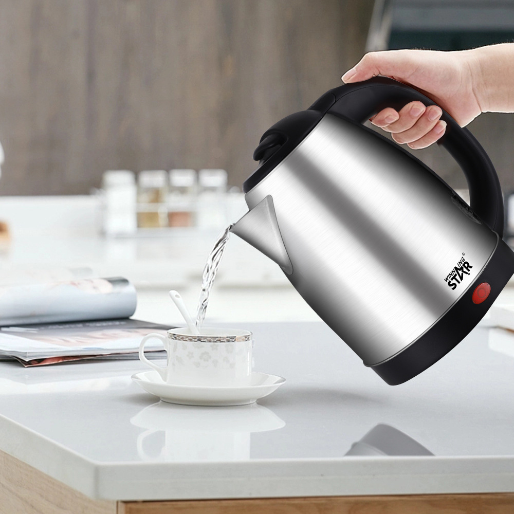 winning star cross-border exclusive stock 1.8L stainless steel electric kettle and kettle for household small appliances pic 7