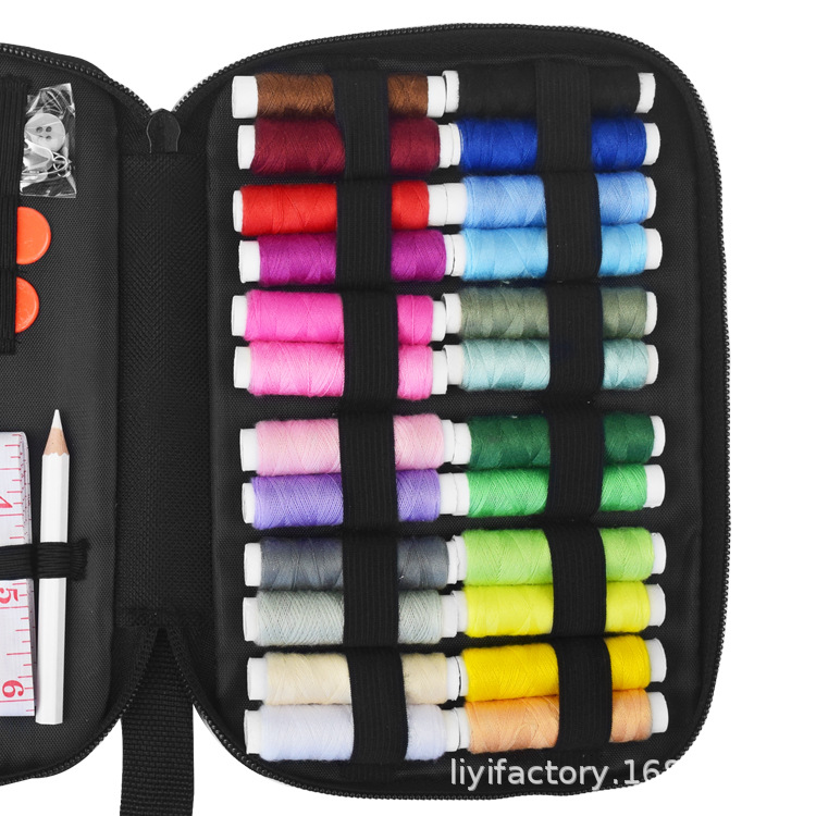 Factory wholesale Amazon sewing kits, sewing sets, home sewing combination sets of 90 pieces, 97 pieces and 98 pieces pic 29
