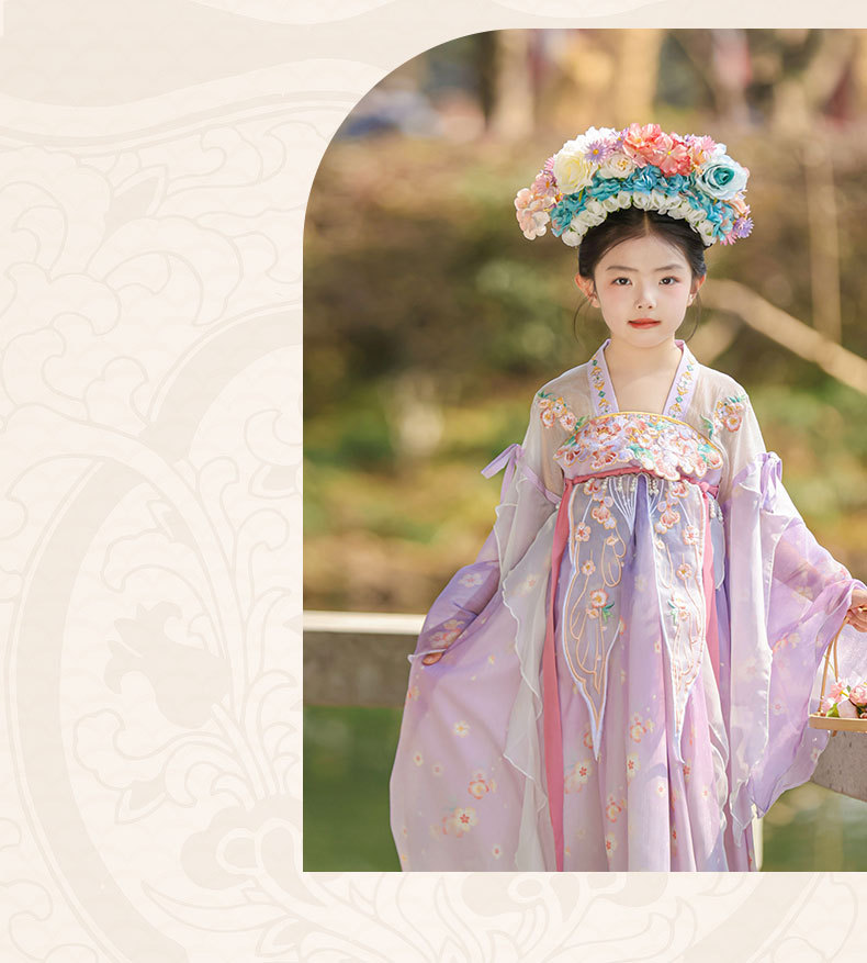 جنية المد ربيع العام … فوق الـ HanFu العرض بـ (ليتل السامي الأميرة GuoFeng فساتين رياض الأطفال للأطفال الذين تنورة Ru بالجملة pic 17