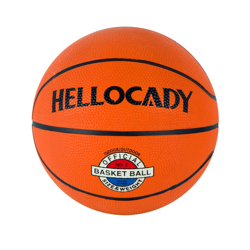 篮球橘色桔色蓝色红色橡胶篮球中小学生青少年工厂批发篮球出口详情5