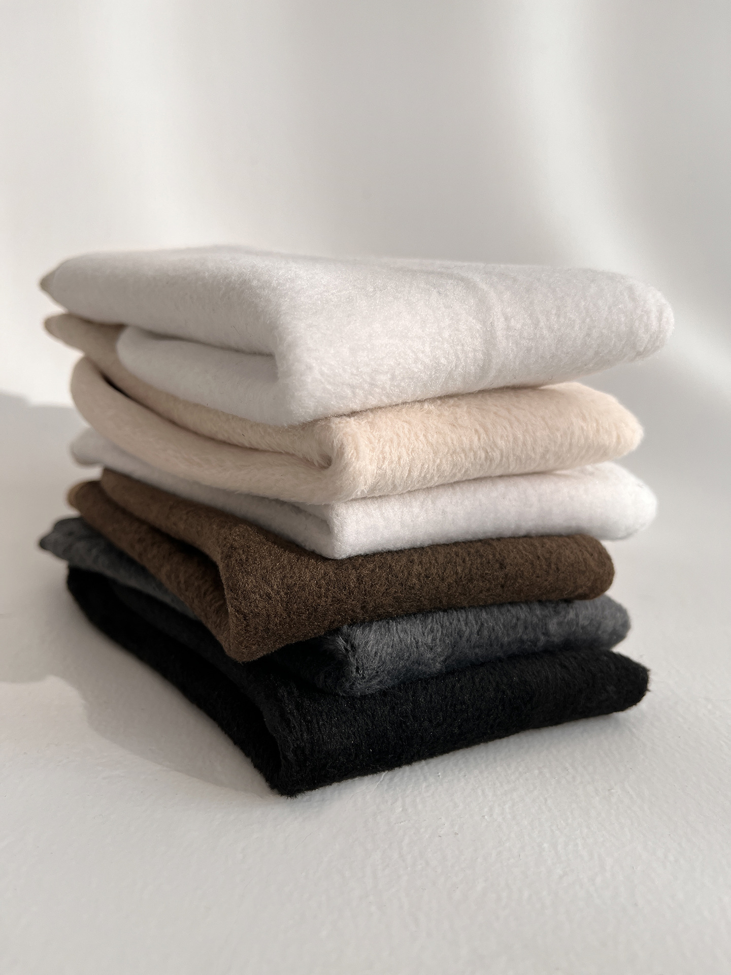 Unisex couple style fleece and thickened warm snow socks, mid-length home cotton socks, postpartum socks, floor socks pic 17