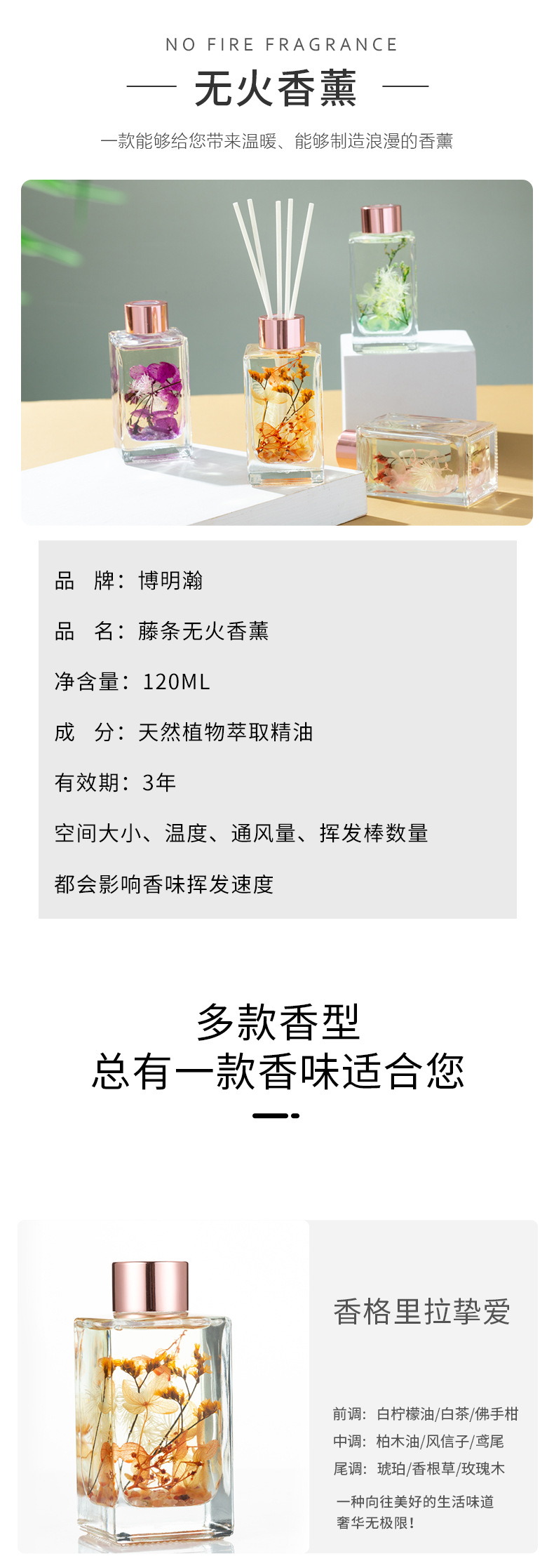 Flameless aromatherapy, hotel air freshener, home room wardrobe aromatherapy, toilet deodorization, odor removal, aromatherapy ornaments pic 7