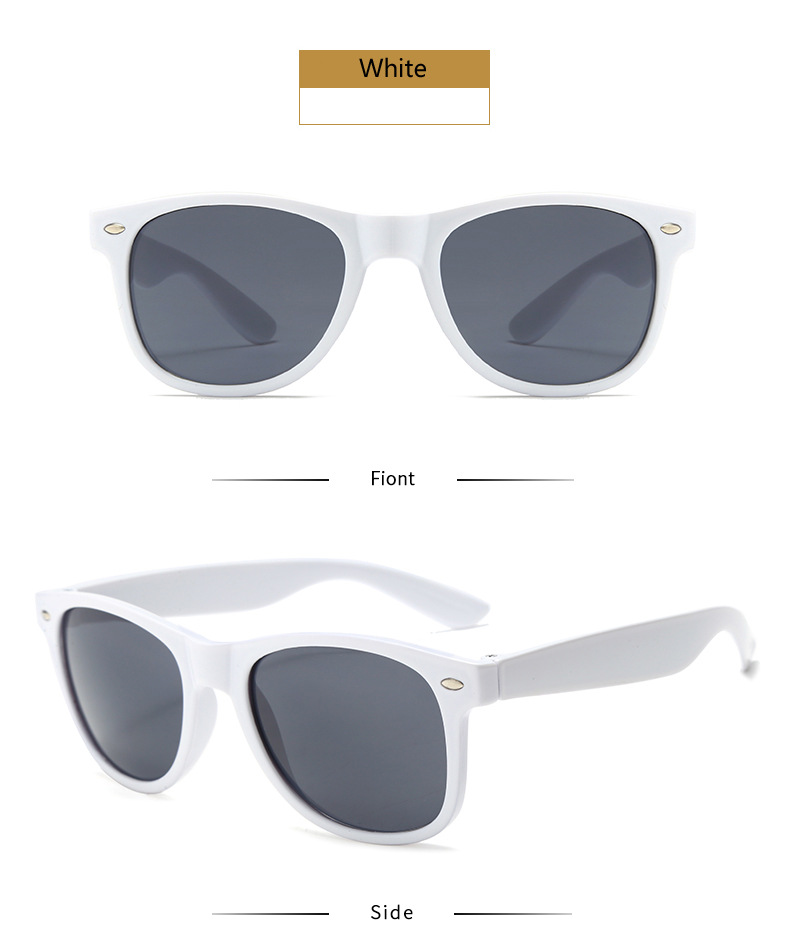 FDA cross-border rice nail sunglasses, customizable Logo promotional gift glasses, street style rainbow party sunglasses for both men and women pic 25