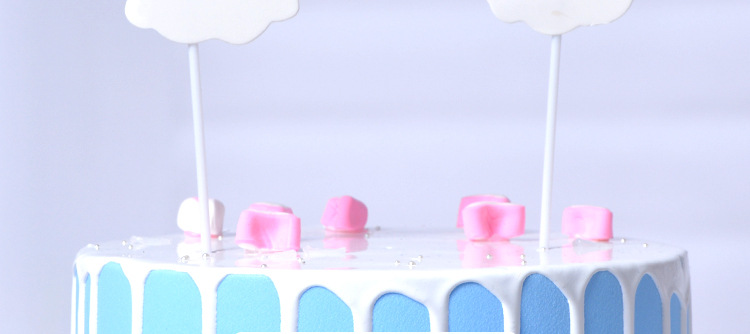 节日用品蛋糕装饰大彩虹生日彩虹套装派对蛋糕插件烘焙用品甜品台蛋糕插牌详情4