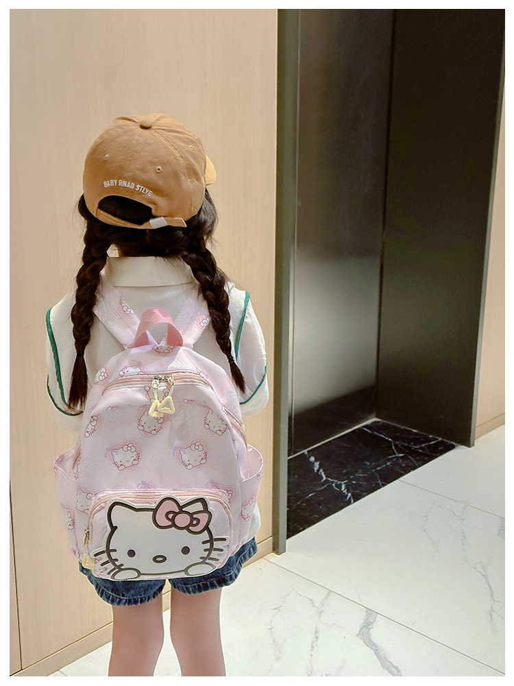 新款三丽鸥儿童包卡通可爱男女童减负幼儿园书包儿童双肩背包批发详情30