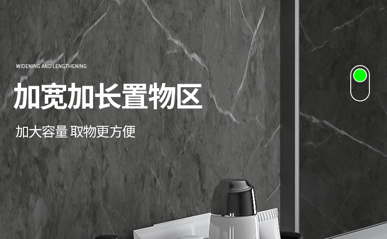 Non-drilling bathroom storage rack, wall-mounted bathroom rack, toilet and washroom wall, bathroom washbasin storage rack pic 8