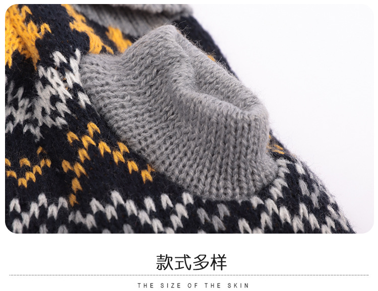 Pet supplies, pet supplies, pet supplies, cat clothing, multi-color lapel casual pet cat sweaters wholesale, knitted pattern pet clothing pic 10
