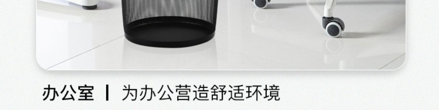 Iron mesh trash cans, high appearance level, large household garbage baskets, office metal kitchen storage buckets, large capacity wholesale pic 10
