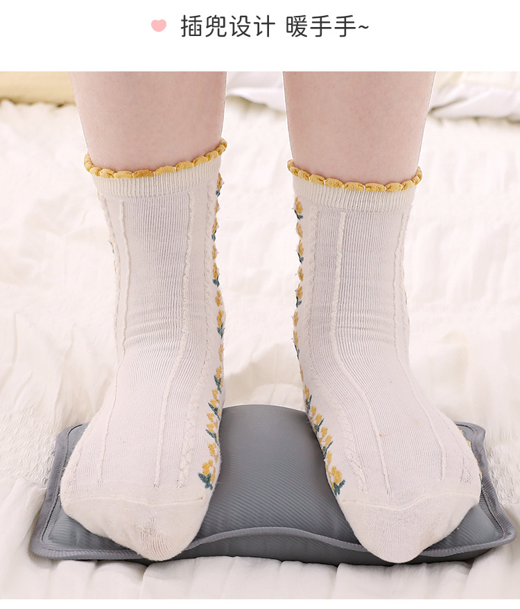 可爱热水袋毛绒大号女生用暖宝宝暖手宝专用电暖充电式防爆暖水袋详情6