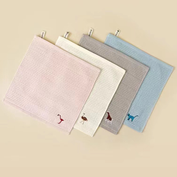 暮色亿清晨洗脸巾纯棉吸水洁面巾居家日用方巾婚庆伴手礼节日礼品详情5