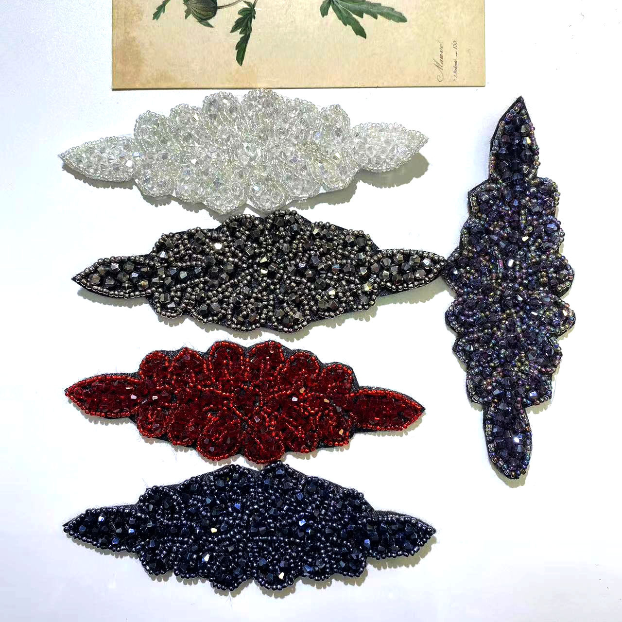 水晶手工发饰配件衣服辅料配件鞋帽家居辅料衣服破洞补丁diy布贴详情6