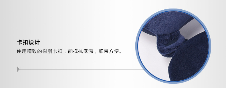 Foam particle solid-color U-shaped pillow, airplane travel pillow, solid-color U-shaped neck pillow, single-color nap neck pillow customization pic 9
