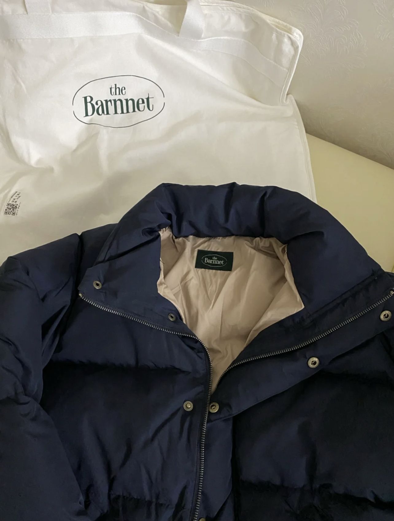 2022 Winter new style of Korean Dongdaemun th*bar*net stand-up collar 90 white duck down down jacket for women in stock pic 30