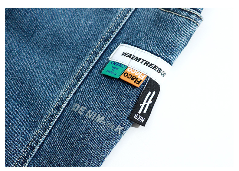 Chico jeans otoño invierno nuevo 2022 niño medio grande pantalones casuales marca de moda pantalones rectos pantalones niños wholesale pic 16