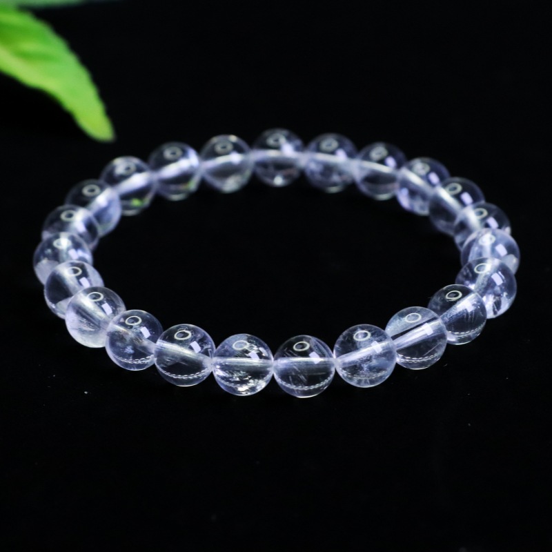 Aiyu Natural 3A White Crystal Bracelet White Asei White Ghost Semi-finished Product Handmade Loose Beads Wholesale AY5031905 pic 13