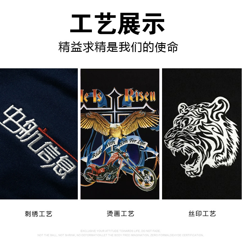 新款男装拉链连帽卫衣企业员工团体服工作服外套毛圈卫衣定制印字详情8