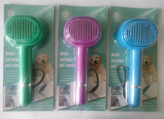 Pet comb, multi-functional floating hair removal, cat hair removal comb, hair care massage brush, pet cleaning and beauty products pic 10