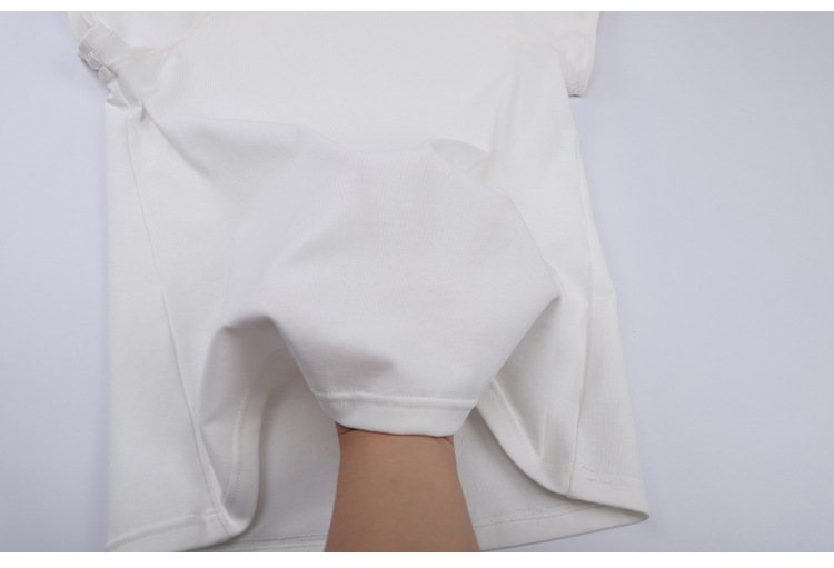 【7色可选】圆领净版短袖T恤女2025春夏新款韩版休闲百搭上衣T026详情43