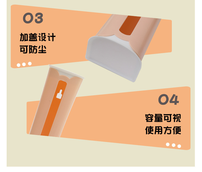 Wall-mounted garbage bag storage box, plastic bag, large wall-mounted kitchen organizing box, desktop pp storage box manufacturer pic 6