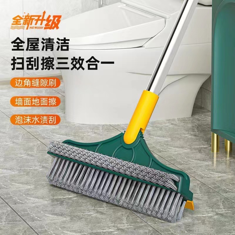 Bathroom toilet brush, household toilet cleaning and crease-refreshing model with base, wall-mounted wonder, no blind spot brush pic 8
