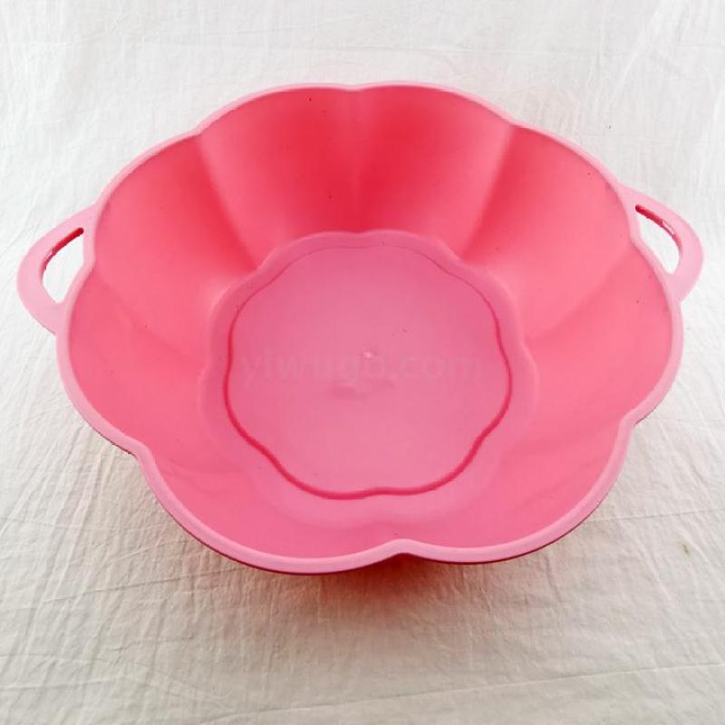 Double-eared fruit basin, fruit display and decoration on the living room table, Yiwu 2-yuan store, wholesale of daily necessities pic 1