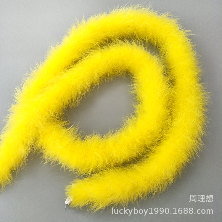 Factory wholesale of high-quality colored feather strips, car anti-slip MATS, accessories, clothing, bags, and Turkey plush strips pic 28