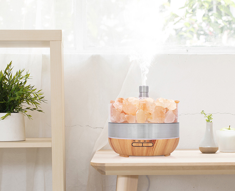 Salt stone essential oil diffuser, small electrical appliance, desktop indoor automatic spray humidification diffuser, hotel cross-border wholesale pic 11