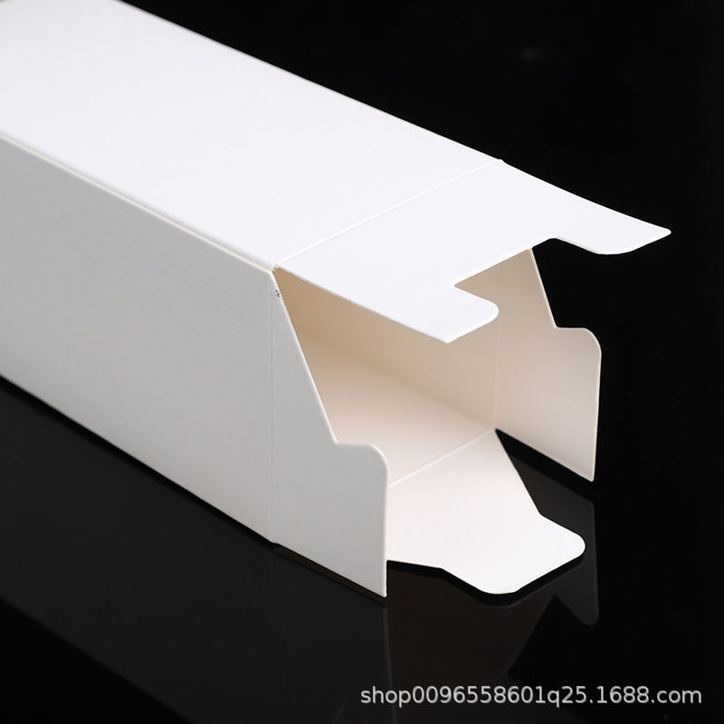 Wholesale of small white boxes in stock, thickened white folding white cardboard boxes, cosmetic packaging boxes, color boxes, long and small quantities pic 9