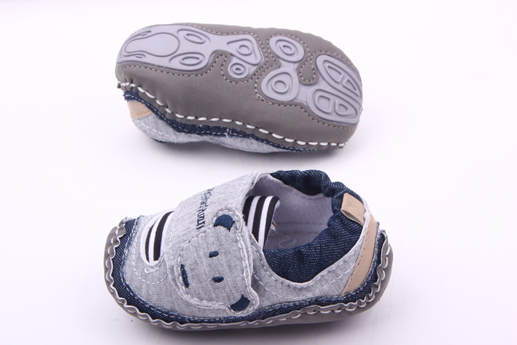 New Little Bear Head big Velcro rubber sole baby outdoor walking shoes 1640 pic 8