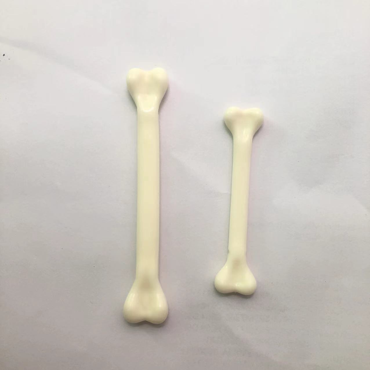 Halloween decorative bone props, prank toys, necklace accessories, white/luminous plastic skull bones pic 12