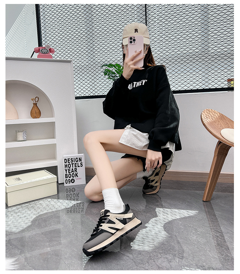 ins韩版阿甘鞋女2023秋季新款学生跑步运动老爹鞋增高休闲FD6686详情15