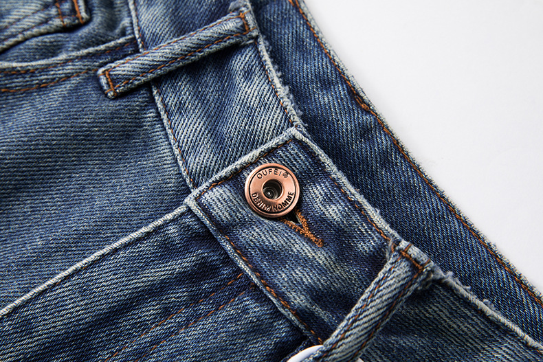 High-waisted straight-leg jeans for women, Spring 2023 new style, loose, slimming, drape, retro and nostalgic, floor-length wide-leg pants pic 32